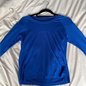 Lululemon Blue Long Sleeve Women's Top